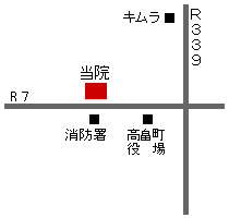 湯田内科医院マップ